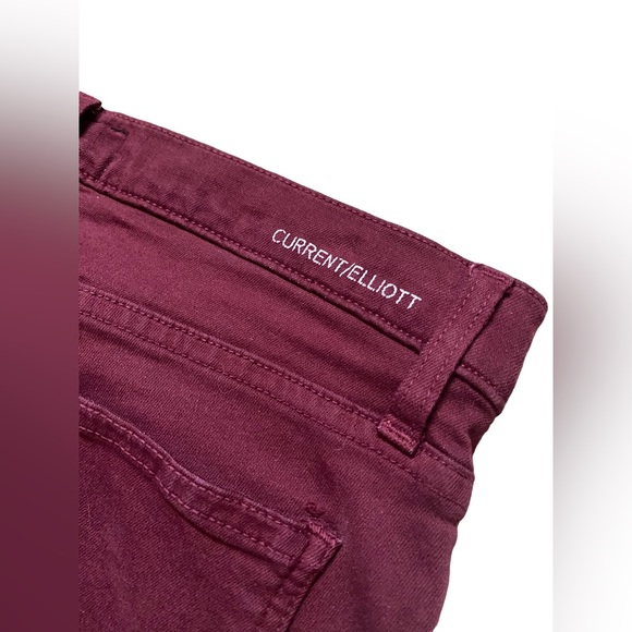 Current/Elliott | Size 29 Bordeaux the Ankle Skinny Jean - Picture 7 of 8